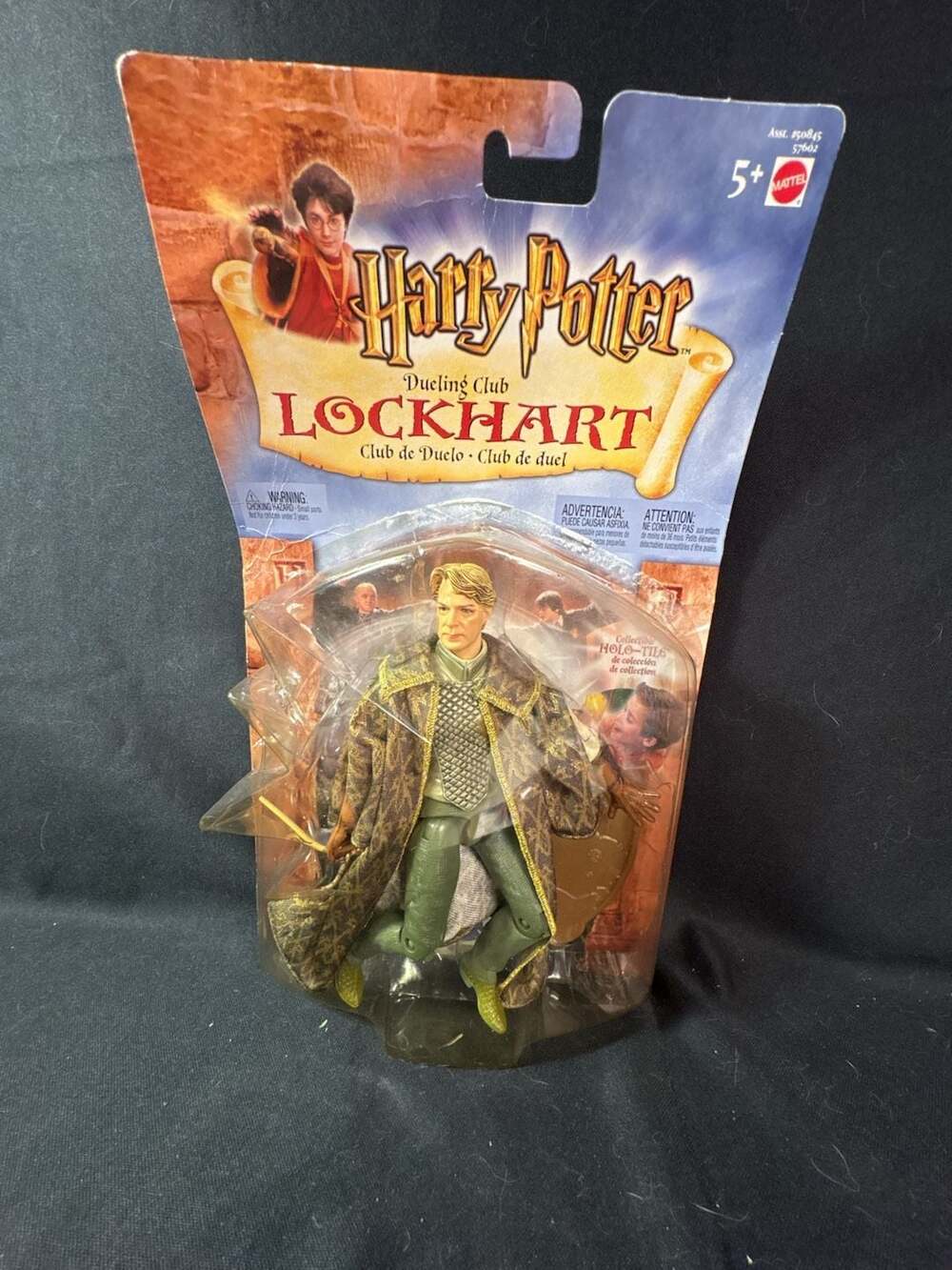 Mattel Harry Potter Action Figures Lot of 3 Dueling Club Lockhart, Lord Voldemor - Picture 7 of 8